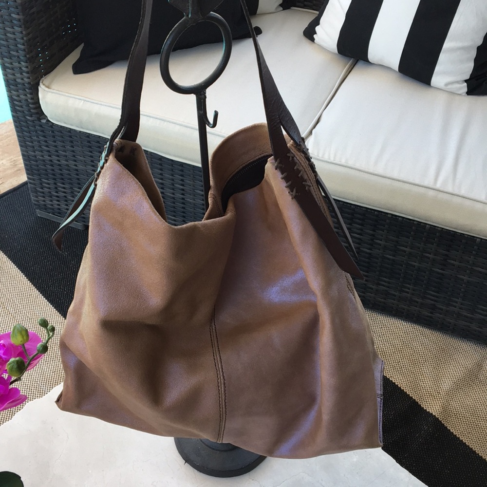 Brown Leather 7 For All Mankind Bag💓